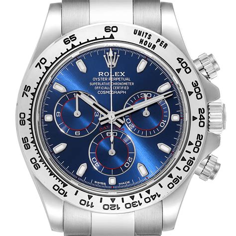 rolex daytona blue and gold|More.